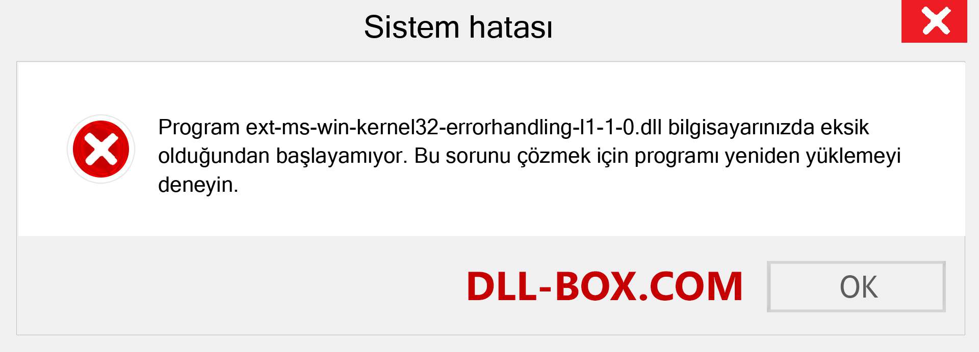 ext-ms-win-kernel32-errorhandling-l1-1-0.dll dosyası eksik mi? Windows 7, 8, 10 için İndirin - Windows'ta ext-ms-win-kernel32-errorhandling-l1-1-0 dll Eksik Hatasını Düzeltin, fotoğraflar, resimler